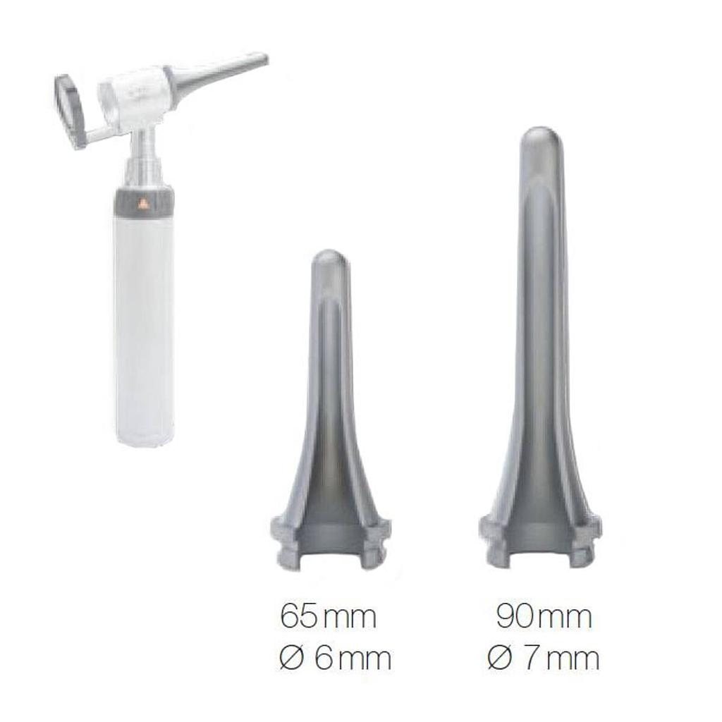 Spéculum vétérinaire fendu en métal pour Otoscope G100