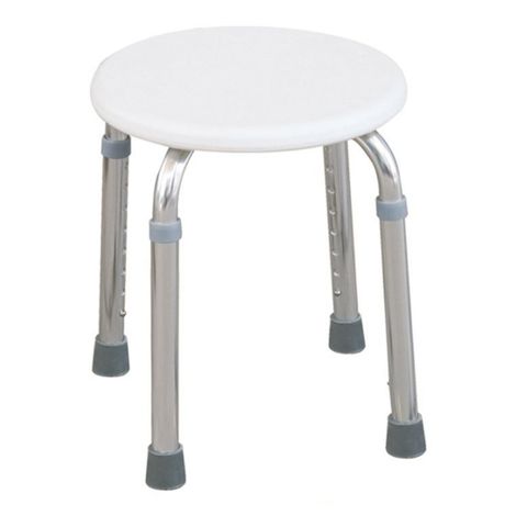tabouret rond de douche ajustable