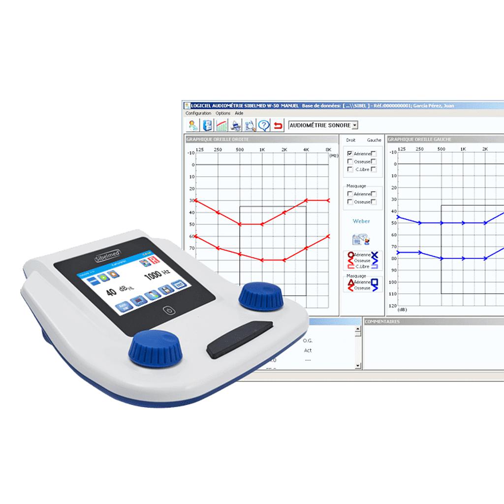 SIBELMED W50 software voor Sibelsound audiometer
