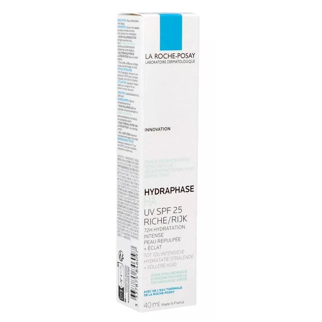 LRP HYDRAPHASE HA UV RICHE CREME HYDRATANTE 40ML