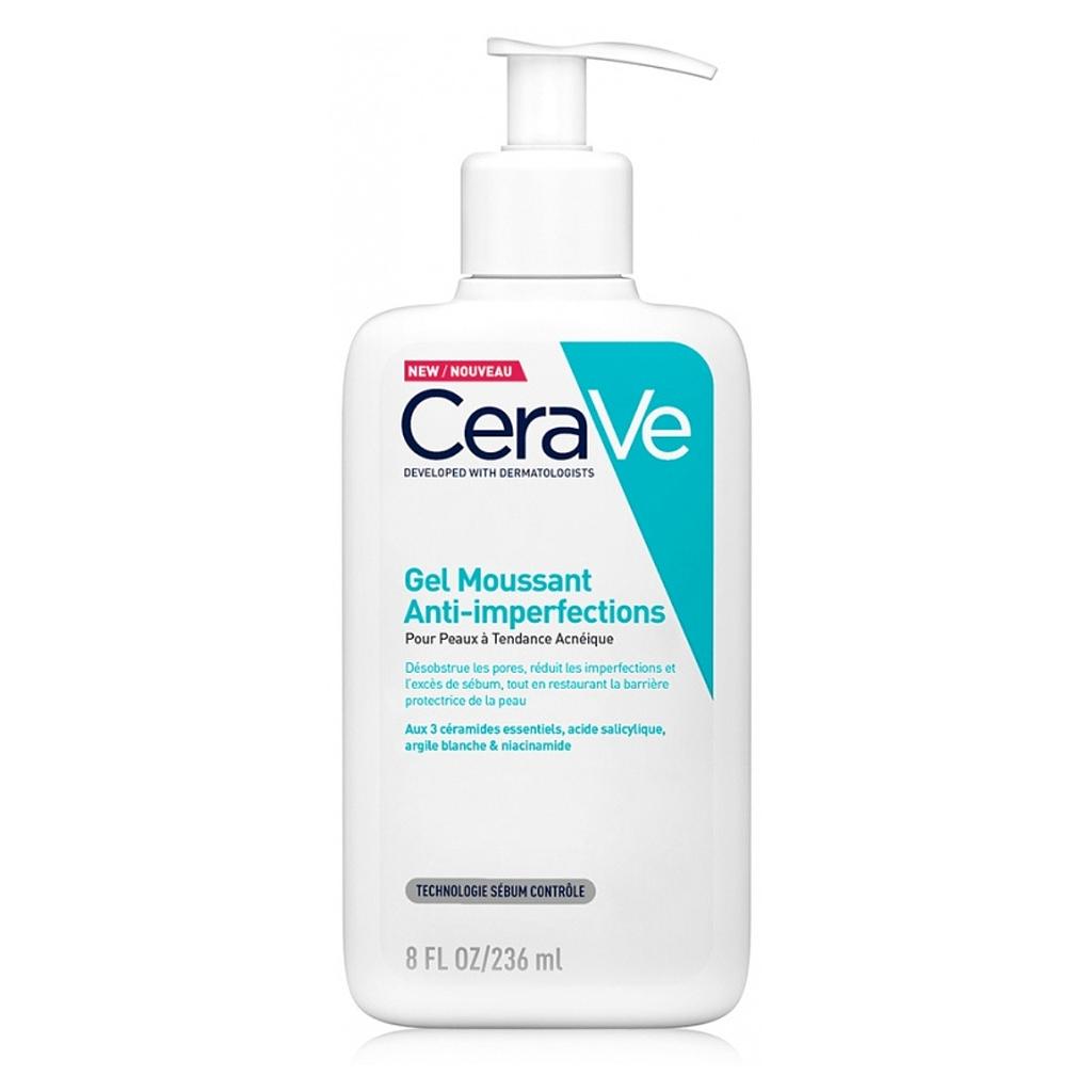 CERAVE GEL MOUSSANT NETTOYANT A/IMPERF. 236ML