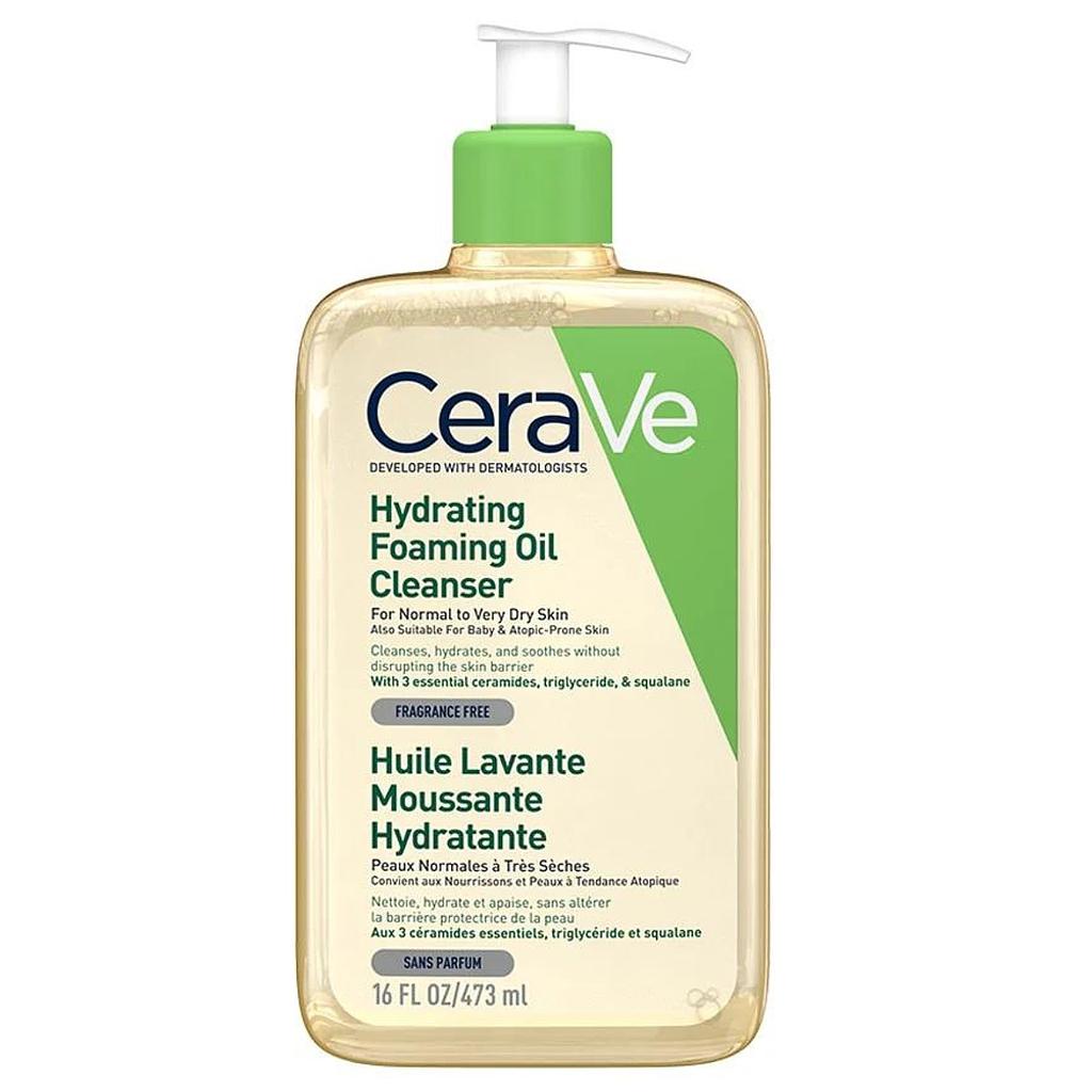 CeraVe Hydraterende Schuimende Reinigingsolie 473ML