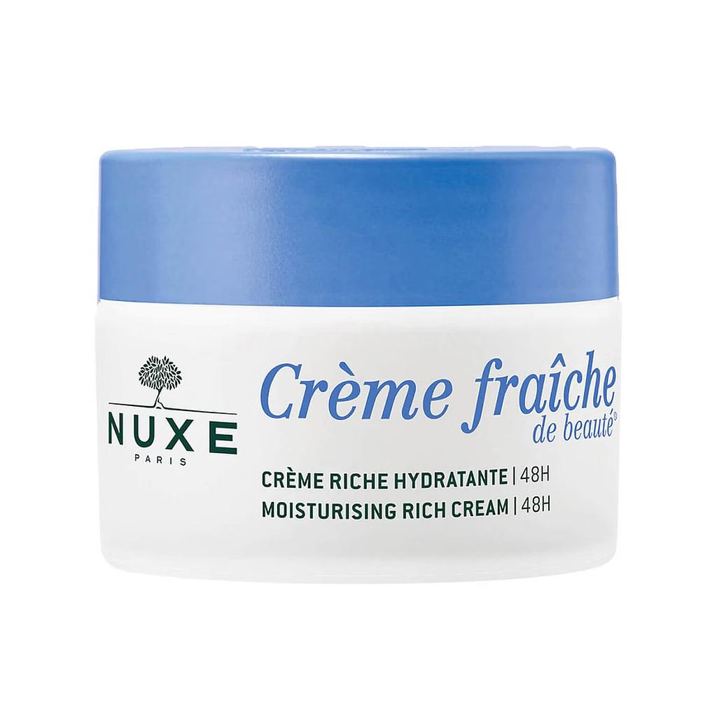 NUXE Crème Riche Hydratante 48h Freeskop Schoonheidscrème 50ml