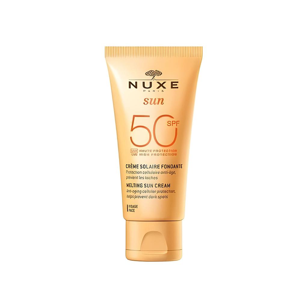 NUXE SUN Crème Fondante Visage SPF 50 50ML