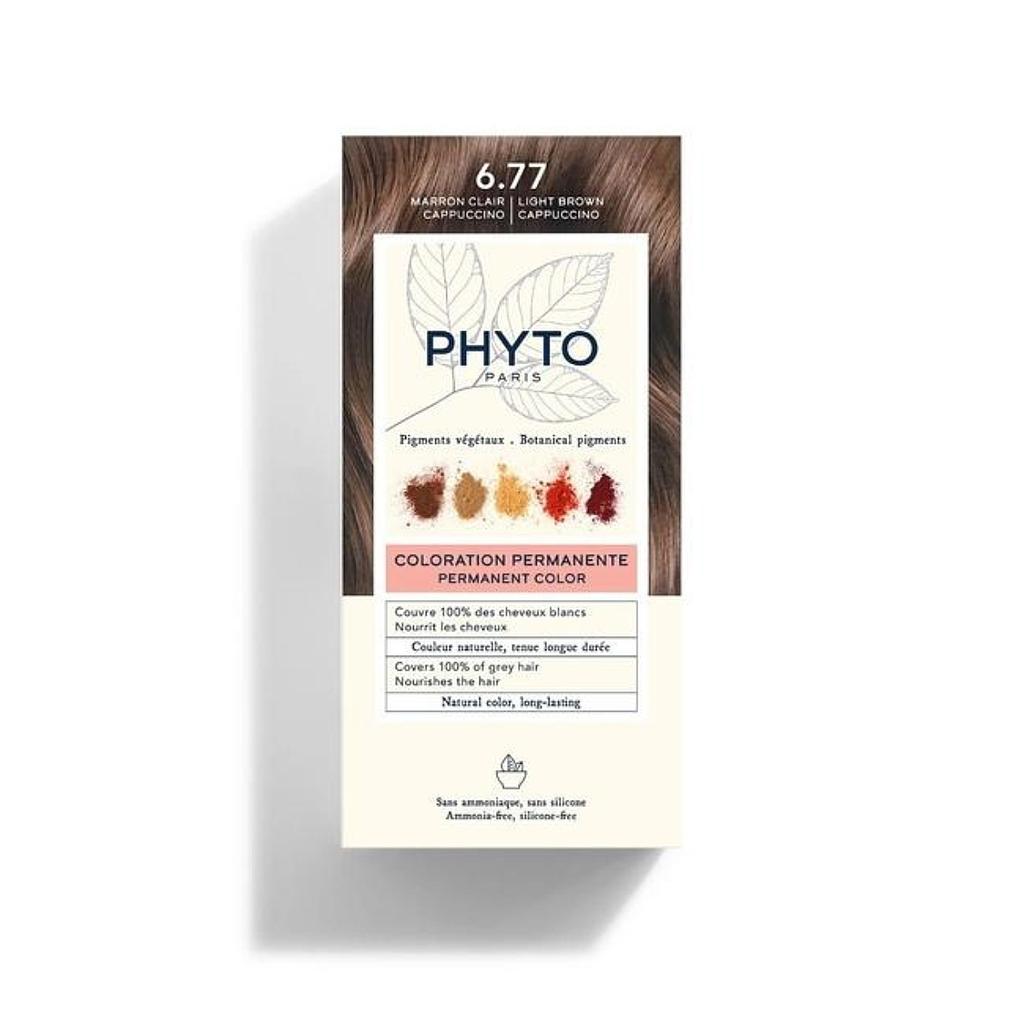PHYTOCOLOR Haarkleuring 6.77 Lichtbruin Cappuccino