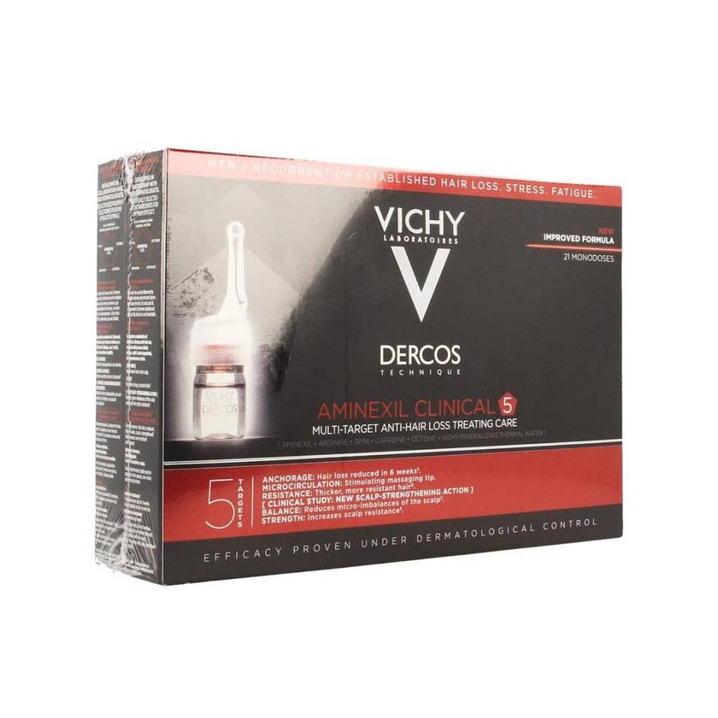 VICHY Dercos Aminexil Klinisch 5 Men Amp 21X6ML