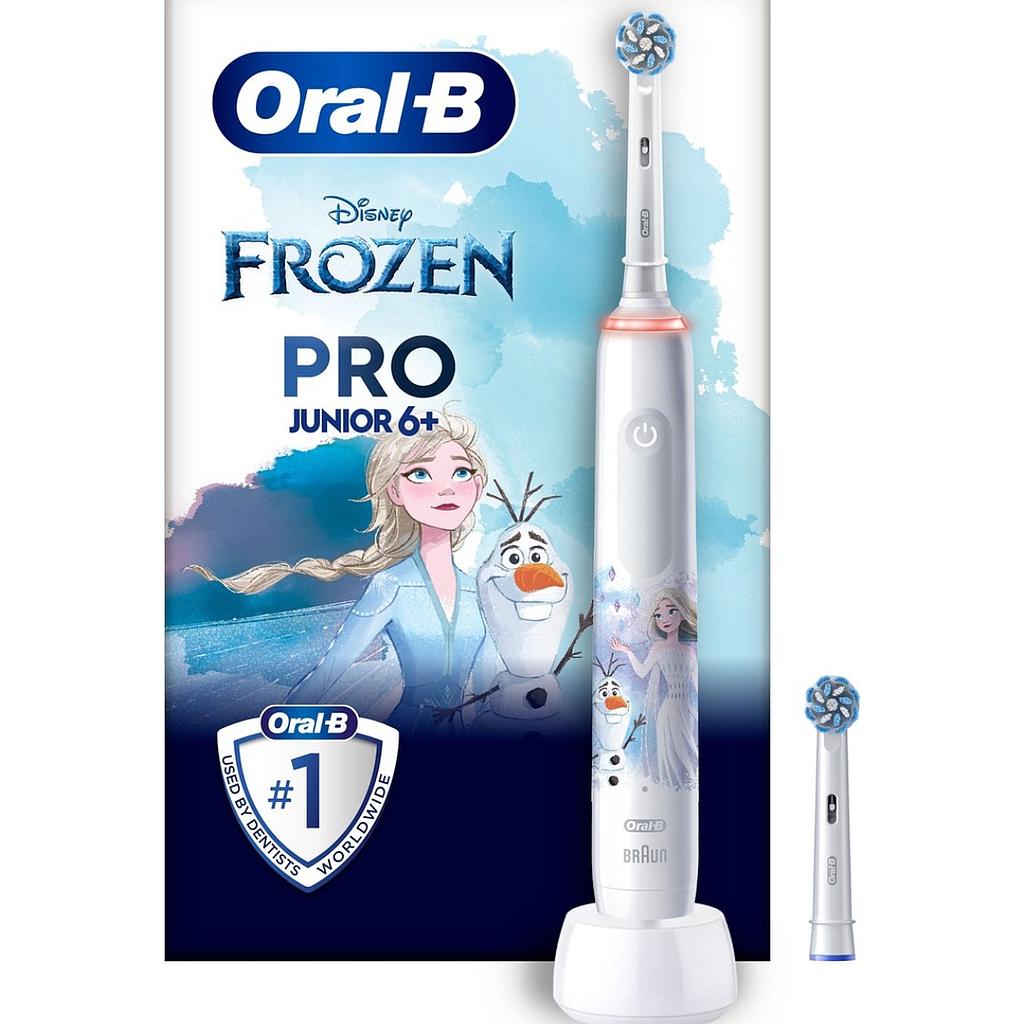 Brosse à dents électrique Oral-B Pro3 Junior 6+ Frozen avec 1 recharge