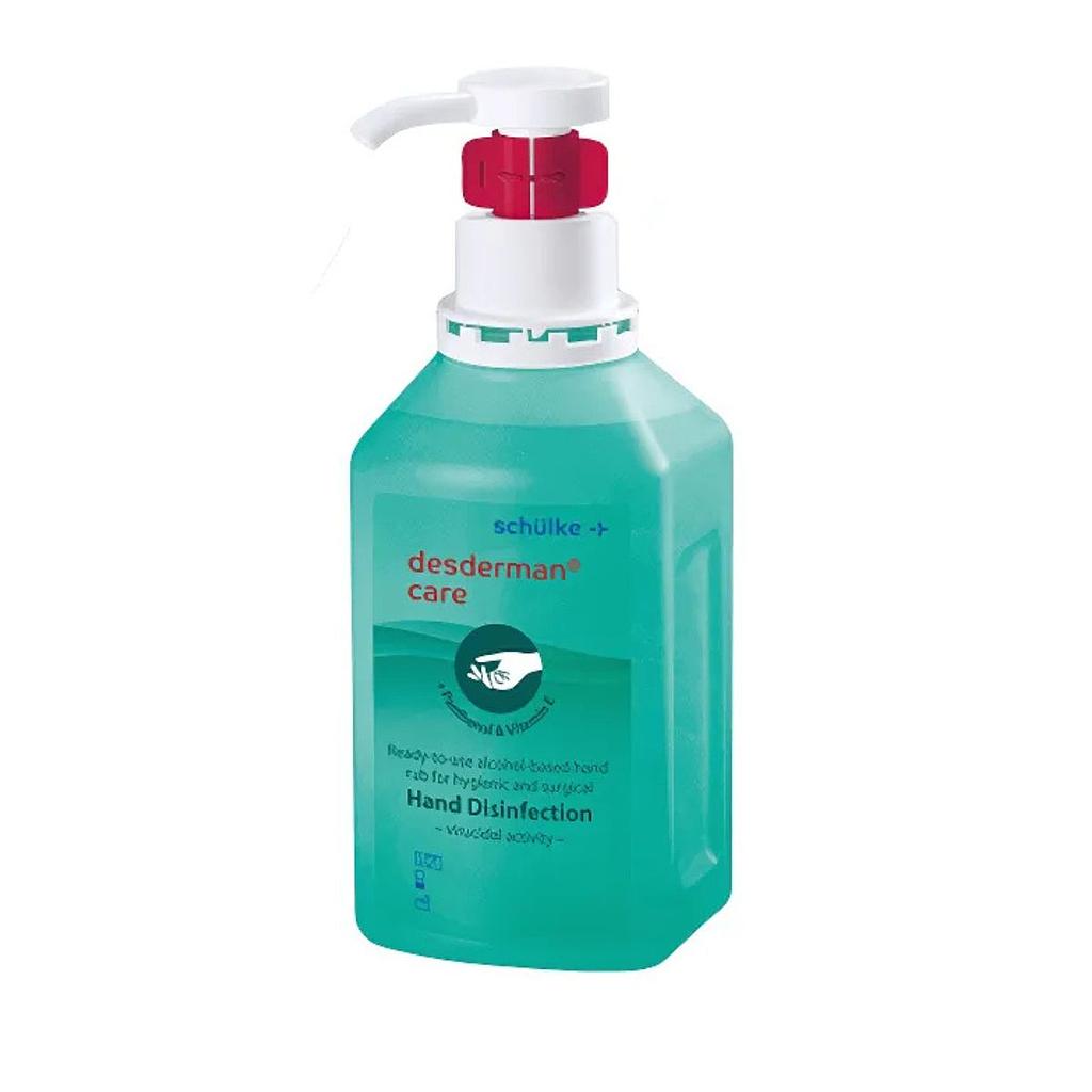 Solution Hydroalcoolique Desderman® care 500ml avec pompe