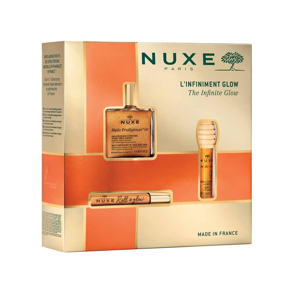 NUXE COFFRET GLOW NOEL 24 3 PROD.