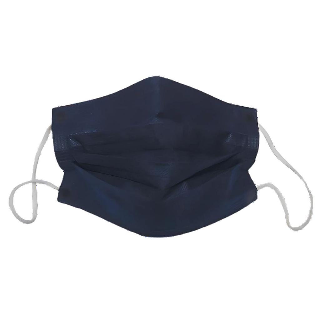 Masque chirurgical adulte type IIR bleu marine (50)