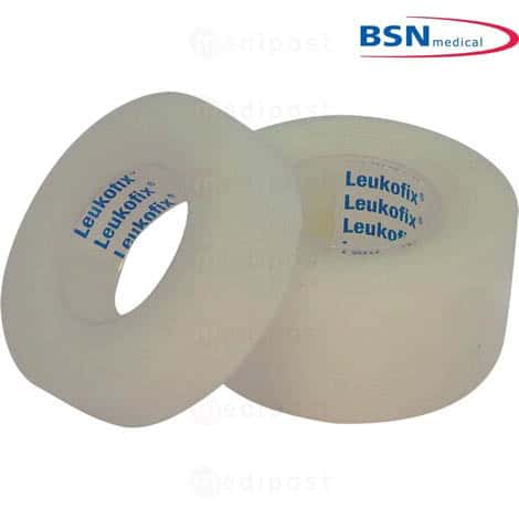Sparadrap de fixation plastifié Leukofix