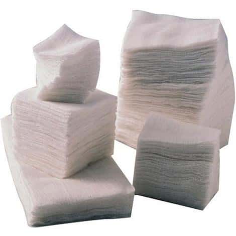 Niet-steriel Infipost gaas 8-laags, 13 draden