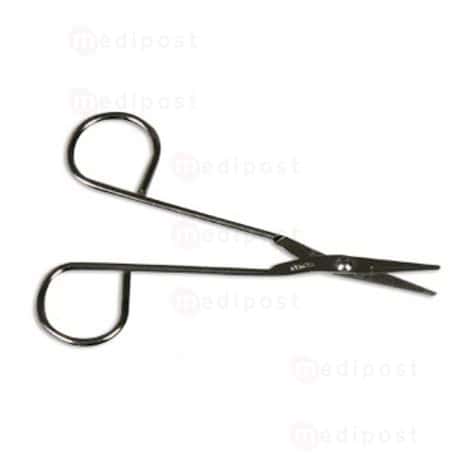 11,5 cm steriele punt-/schuimschaar in afpelbaar zakje