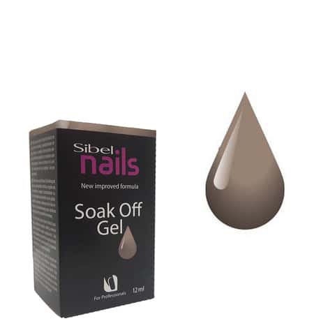 Afweekbare semi-permanente lak in betongrijs