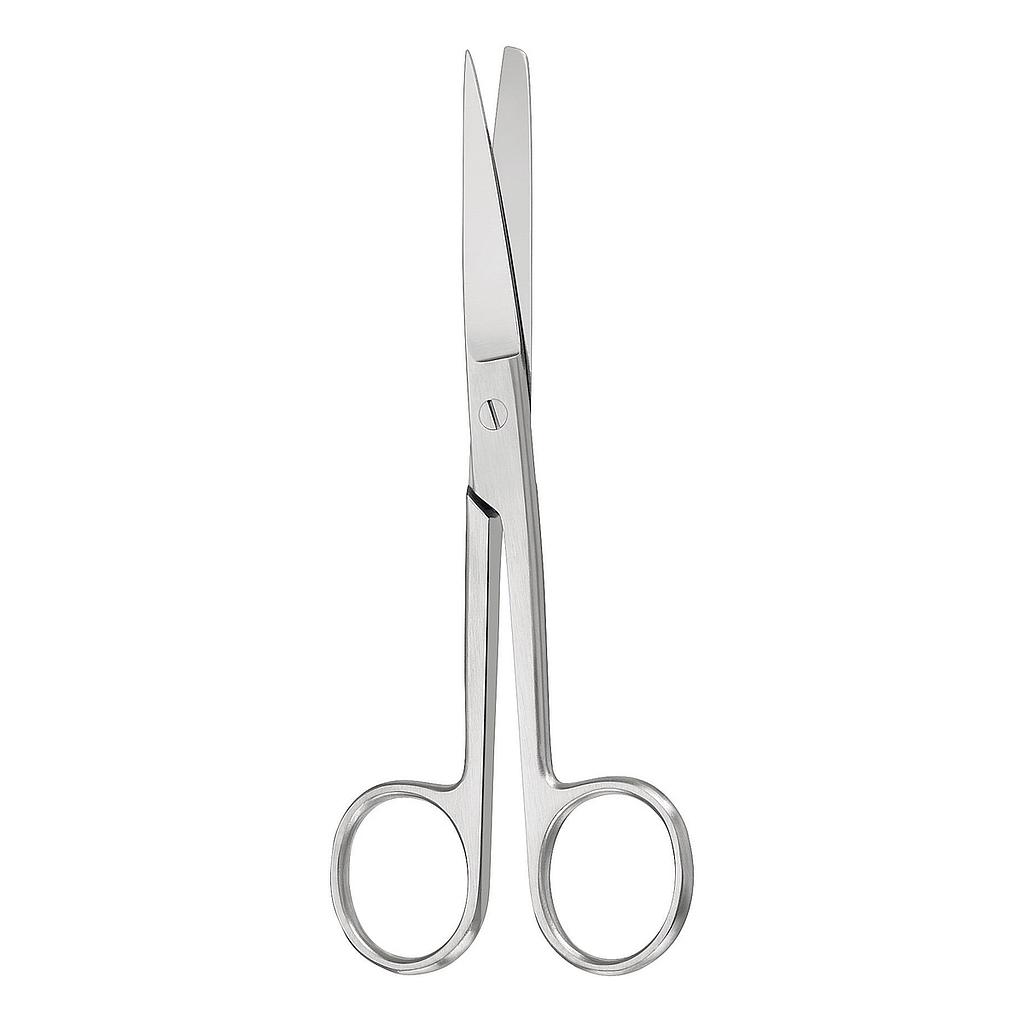 Ciseaux chirurgicaux droits, pointus-mousses