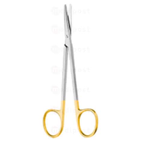 Rechte fijne oftalmologische schaar 11cm TC