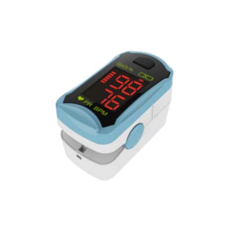 Diagnopost O10 rood scherm Saturatiemeter