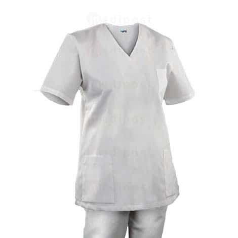 Tunique médicale mixte à enfiler