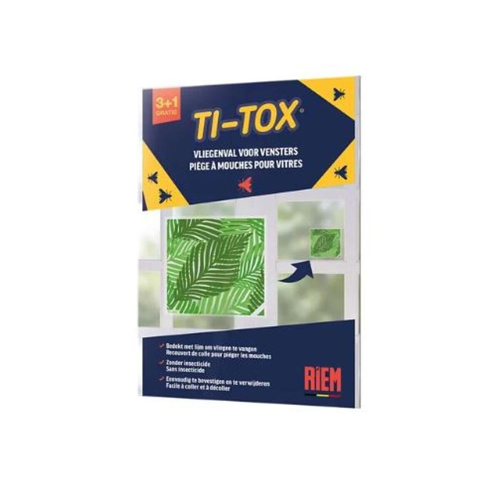 Riem Ti-Tox piège à mouches pour vitres - feuillage