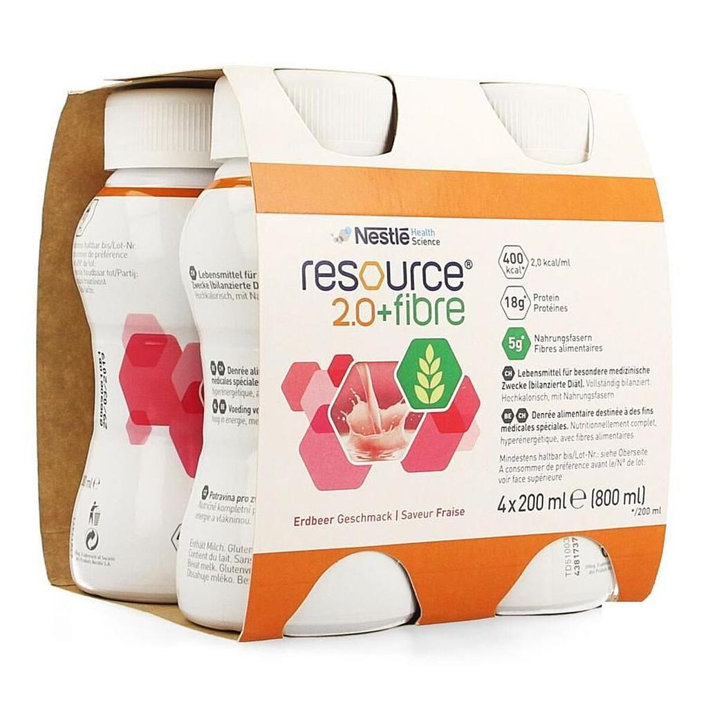 Nestlé RESOURCE 2.0 Vezel - 4x200ml