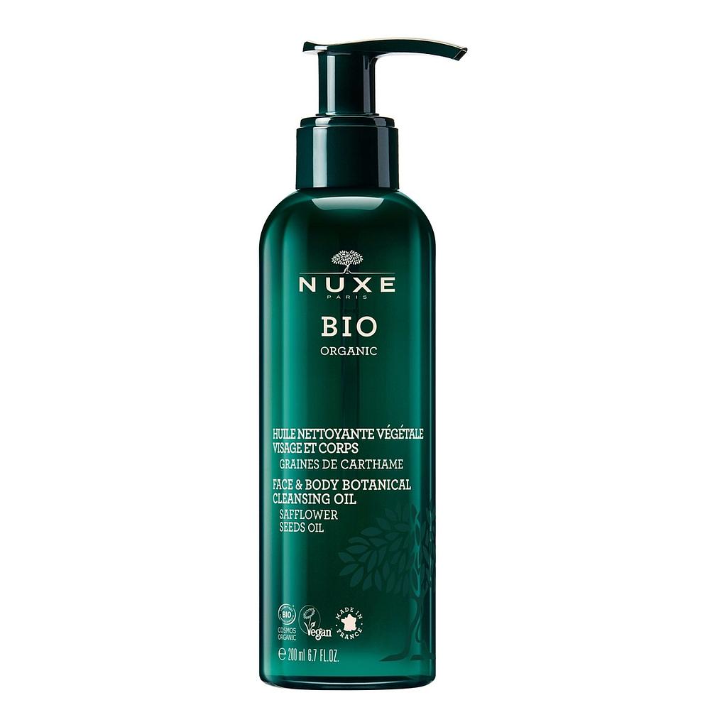 NUXE BIO Huile de douche démaquillante et nettoyante 200ML
