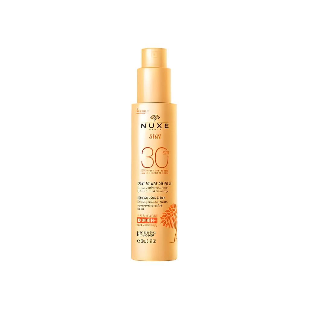 NUXE SUN Spray Solaire Délicieux Haute Protection SPF30 visage et corps 150ML