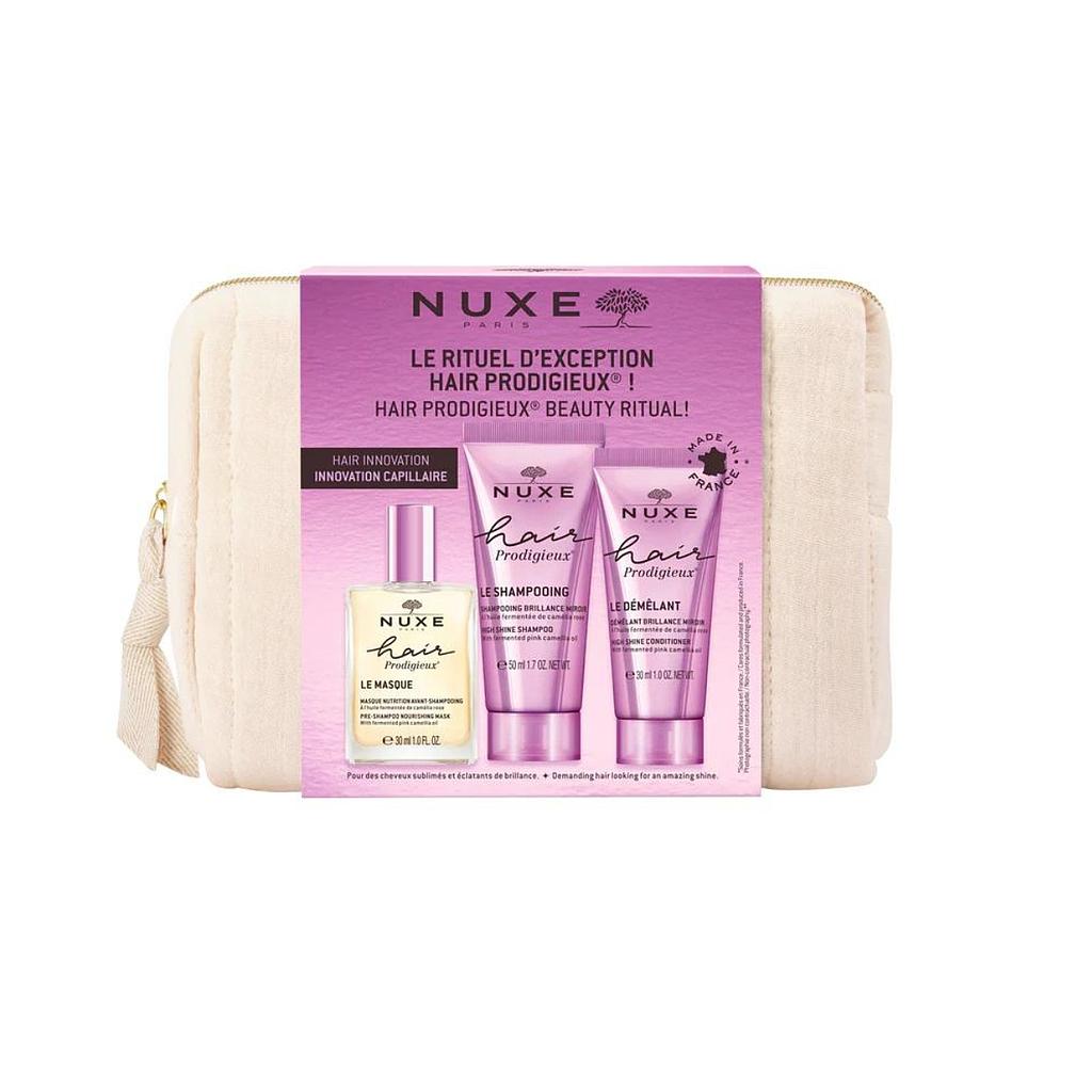 NUXE Travel Kit Le rituel d'exception Hair Prodigieux