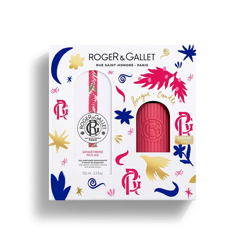 ROGER&GALLET SET NOEL GINGEMBRE 100ML + BOUGIE